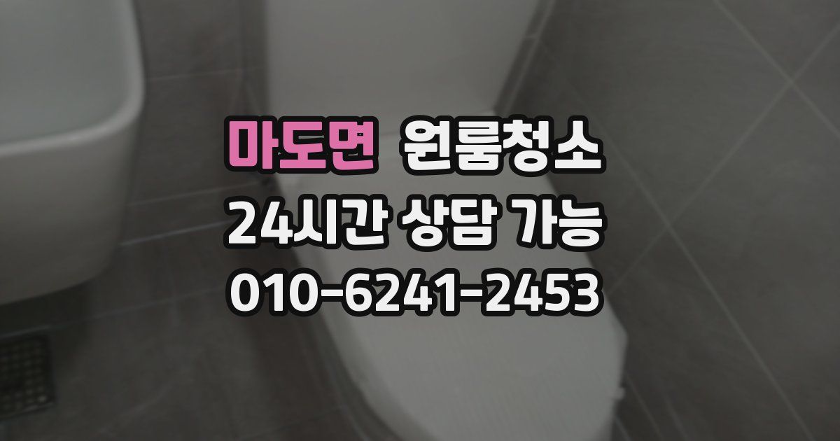 마도면 입주청소