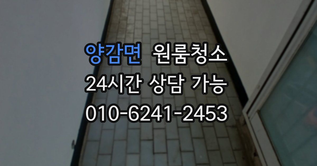 양감면 입주청소