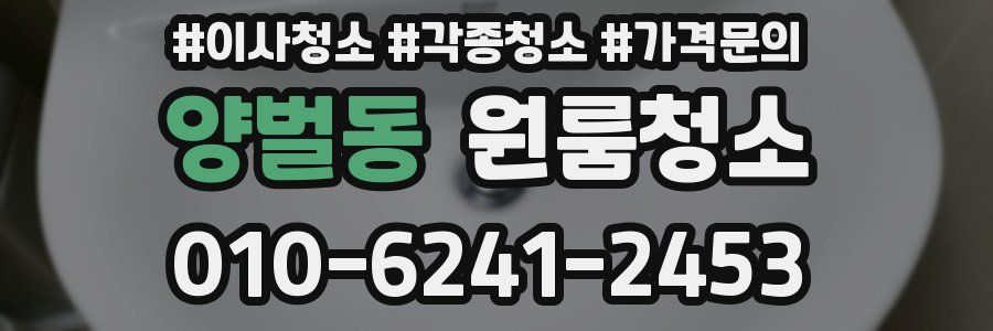 양벌동 이사청소