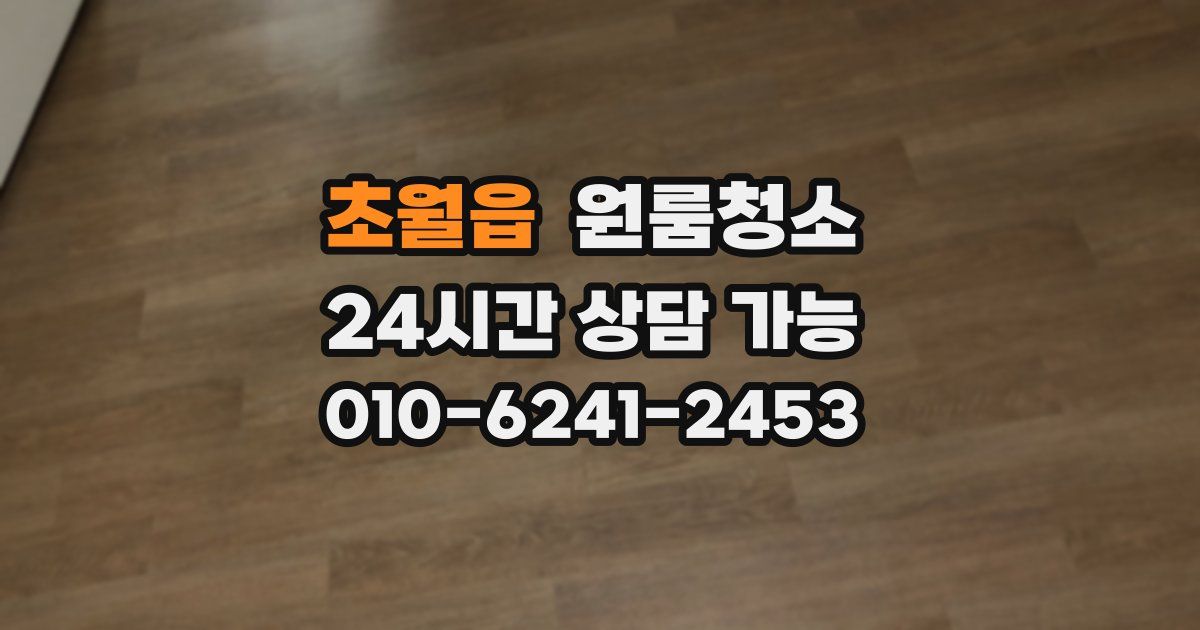 초월읍 입주청소