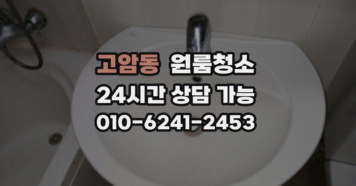 고암동 입주청소