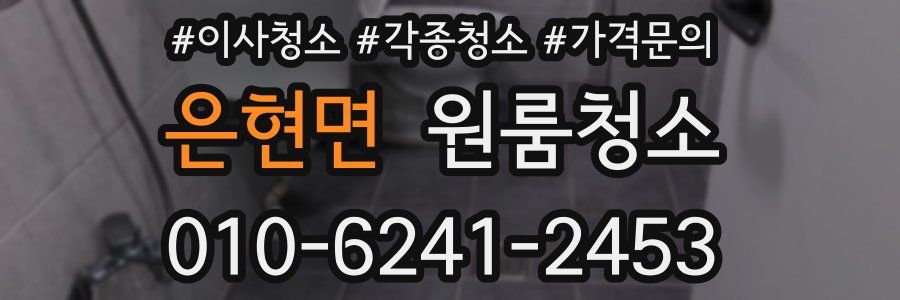 은현면 이사청소