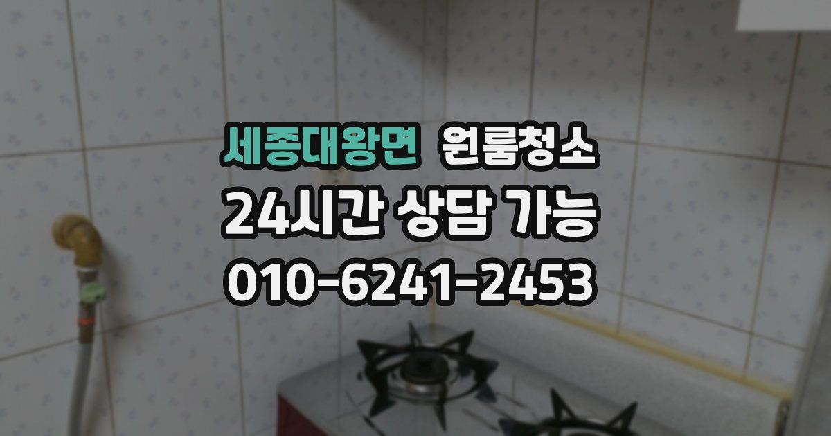 세종대왕면 입주청소