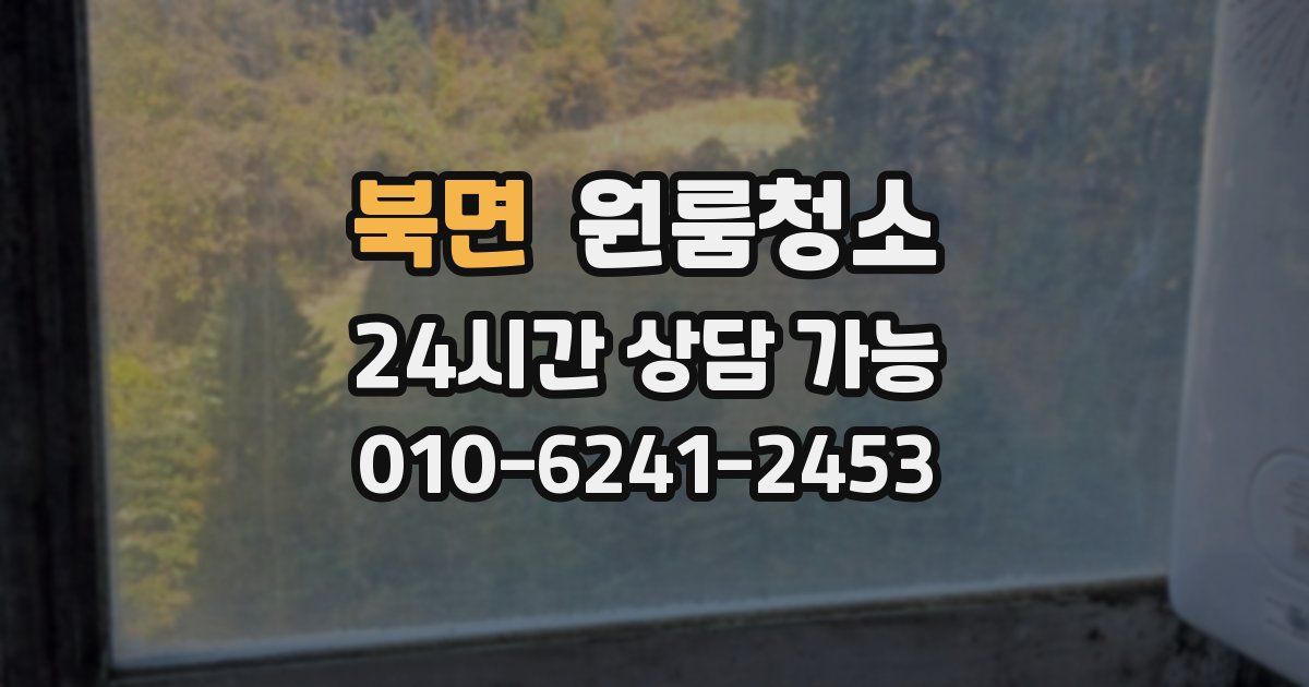 북면 입주청소