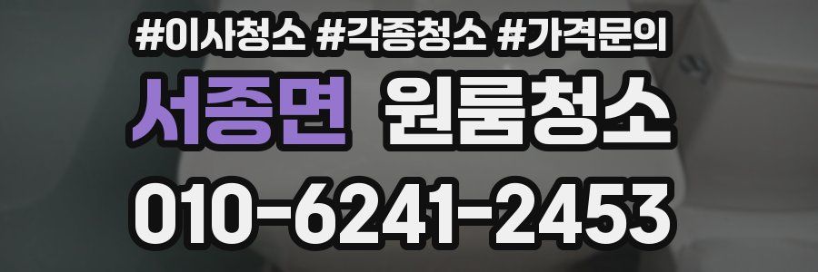 서종면 이사청소