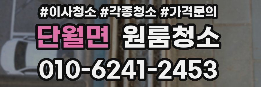 단월면 이사청소