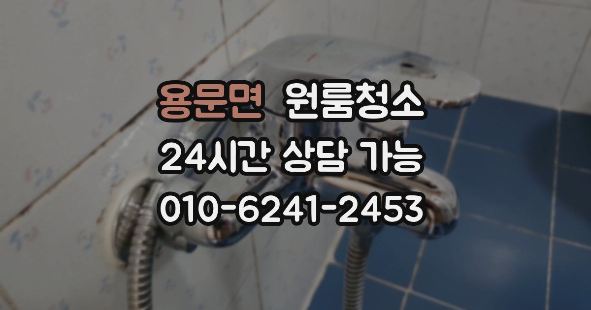 용문면 입주청소