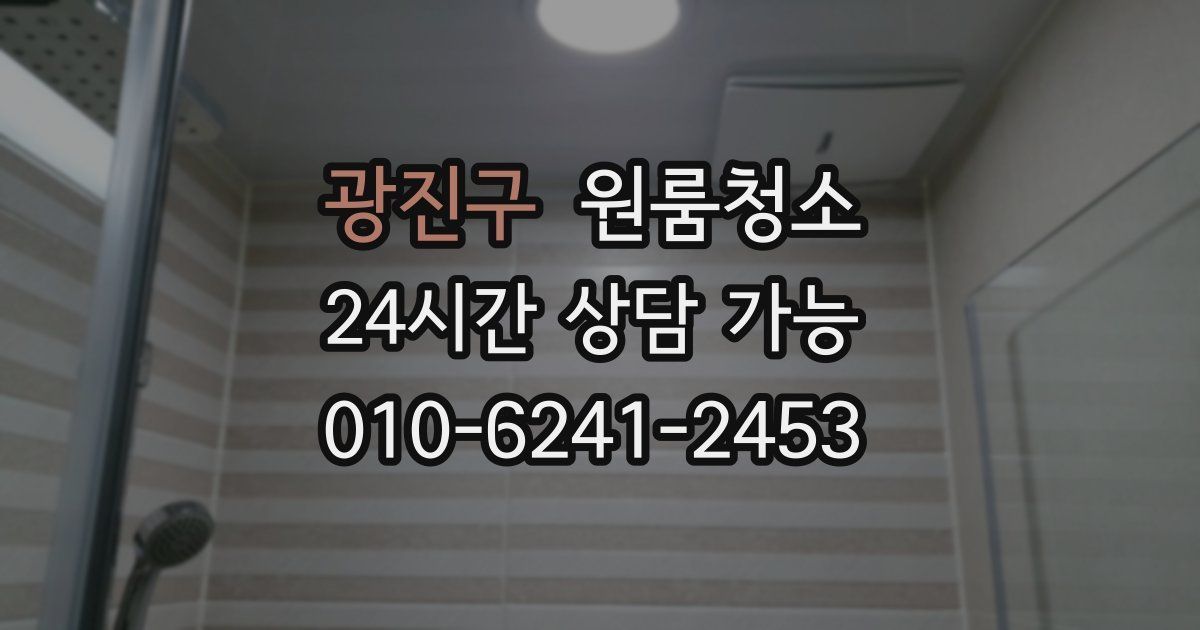 광진구 입주청소