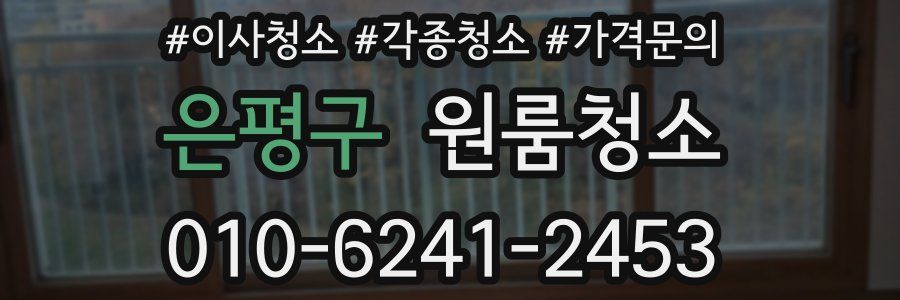 은평구 이사청소