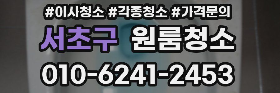 서초구 이사청소