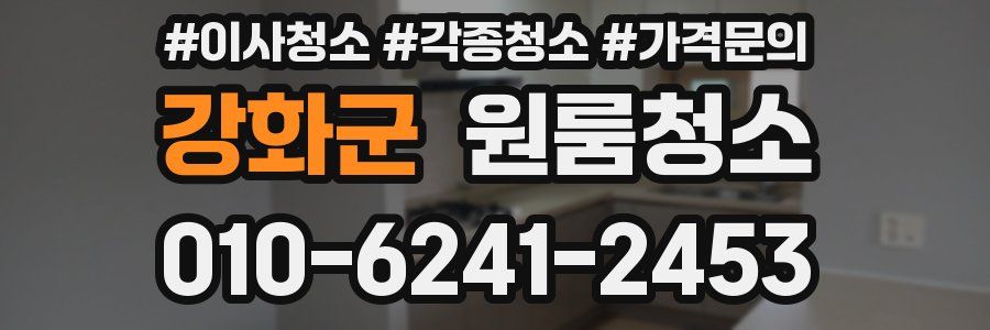 강화군 이사청소