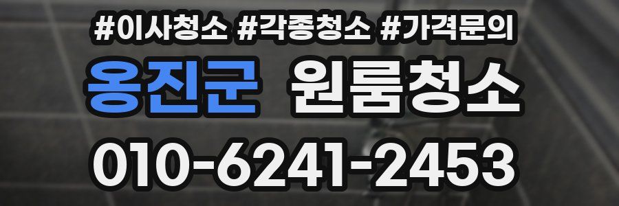 옹진군 이사청소