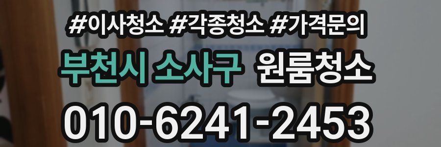 부천시 소사구 이사청소