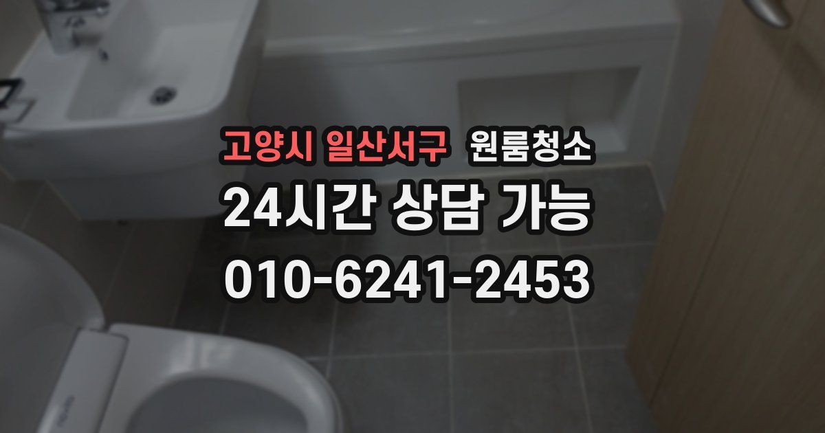 고양시 일산서구 입주청소