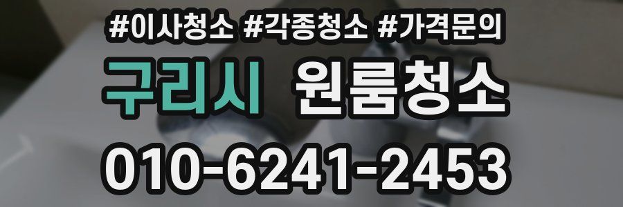 구리시 이사청소