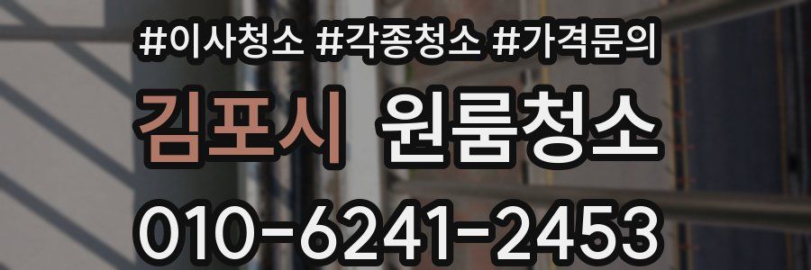 김포시 이사청소