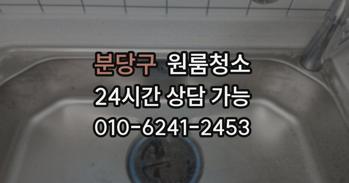 분당구 입주청소