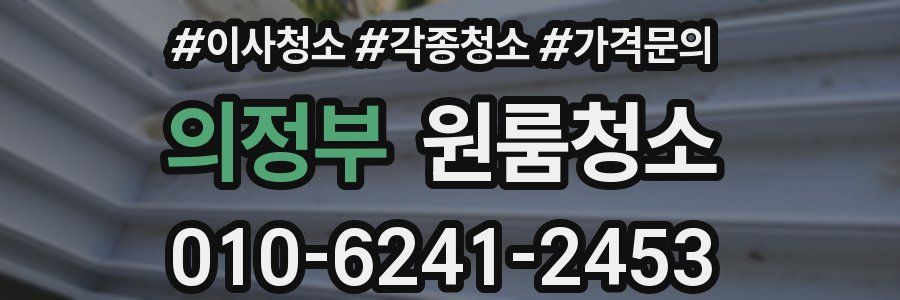 의정부 이사청소