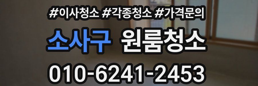 소사구 이사청소