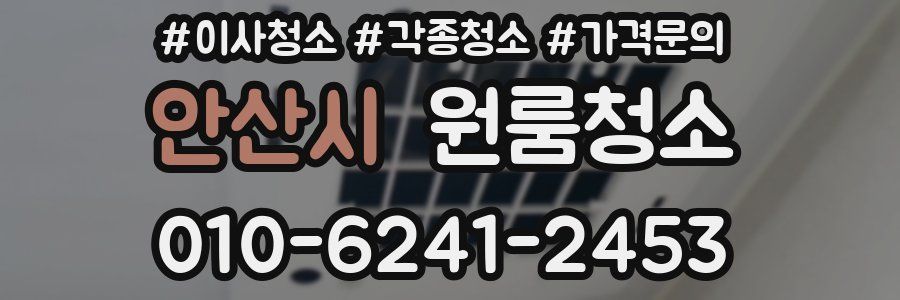 안산시 이사청소