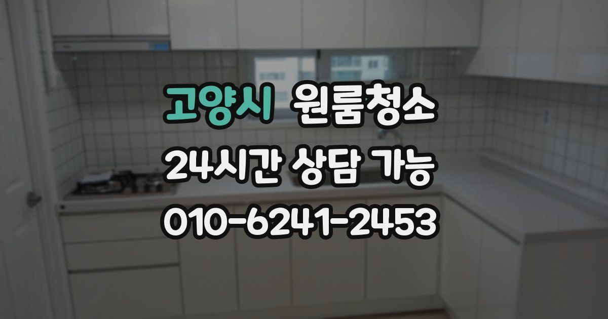 고양시 입주청소