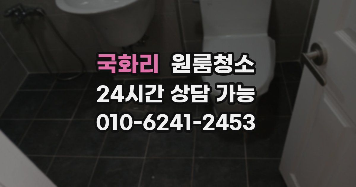 국화리 입주청소