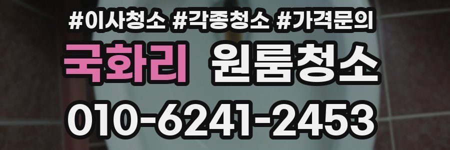 국화리 이사청소