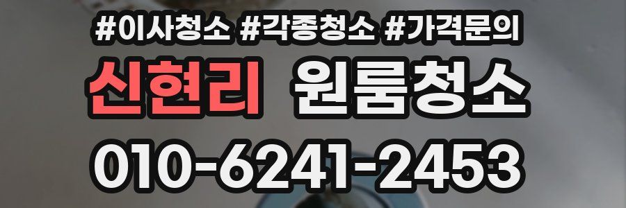 신현리 이사청소