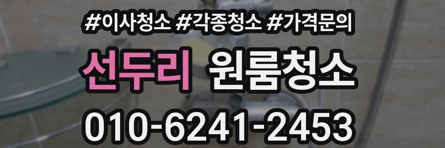 선두리 이사청소