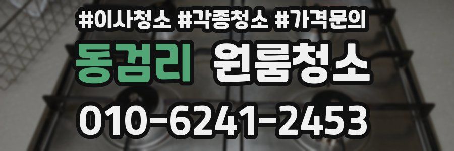 동검리 이사청소