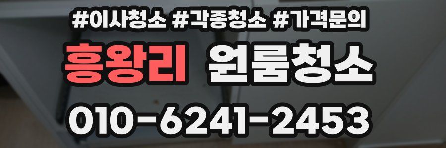 흥왕리 이사청소