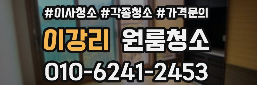 이강리 이사청소