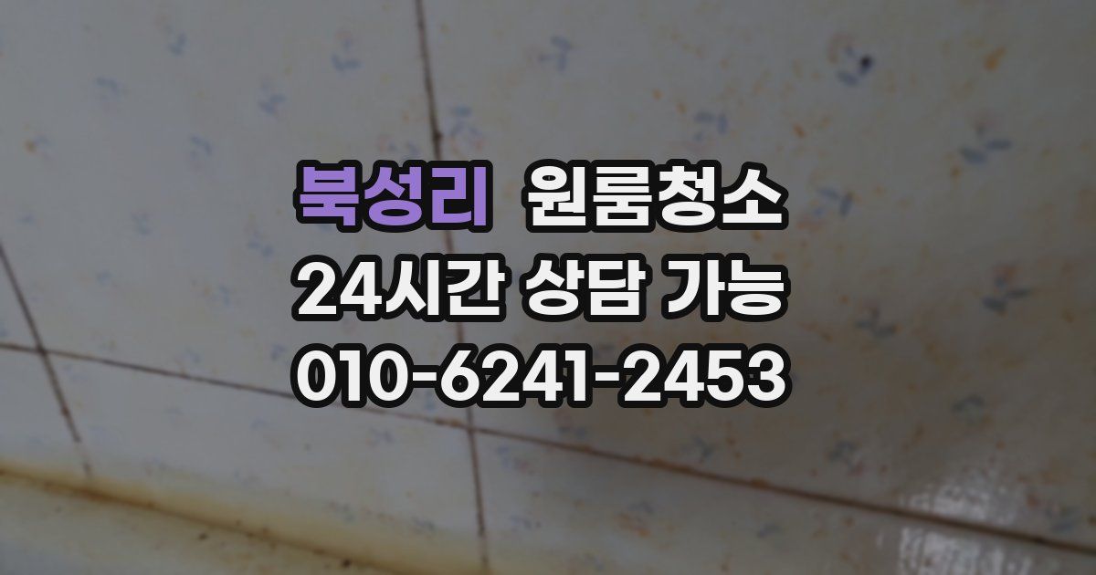 북성리 입주청소