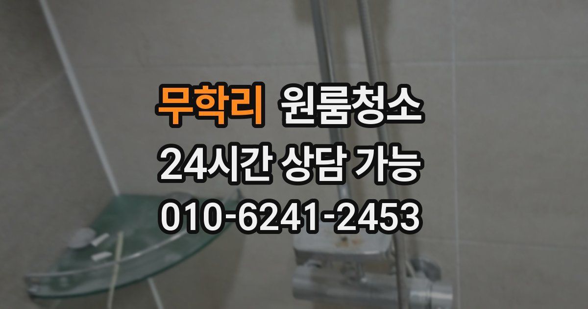 무학리 입주청소