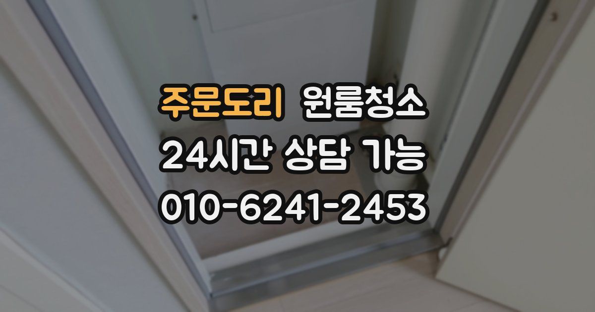 주문도리 입주청소