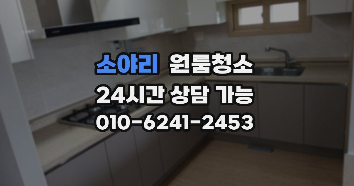 소야리 입주청소