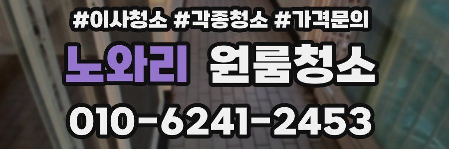 노와리 이사청소