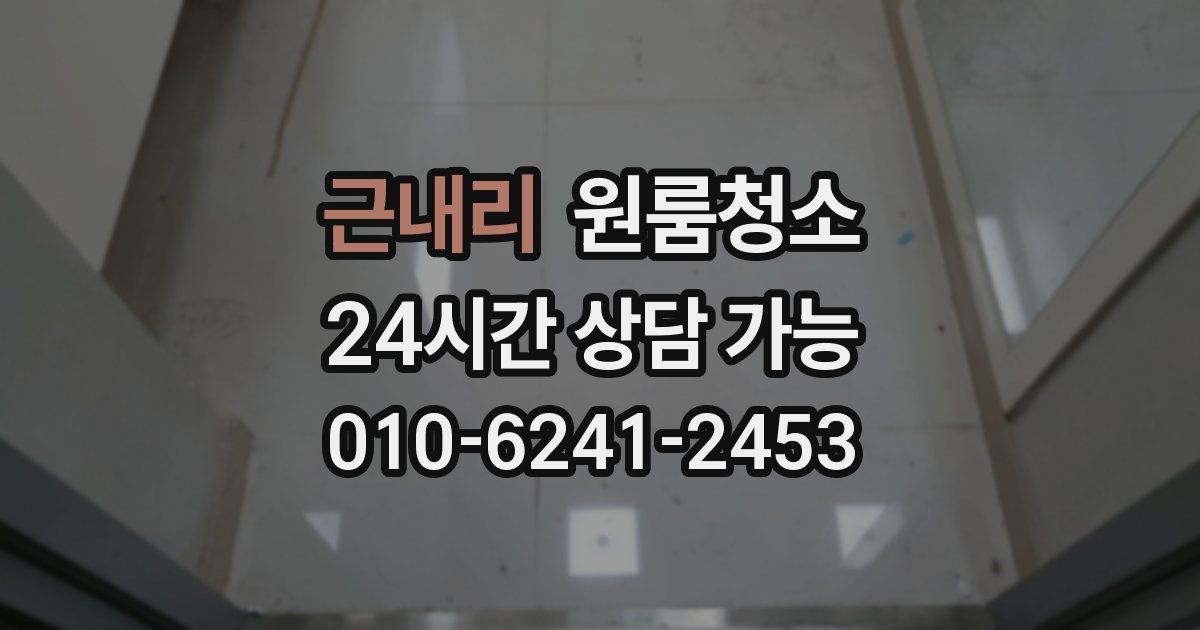 근내리 입주청소