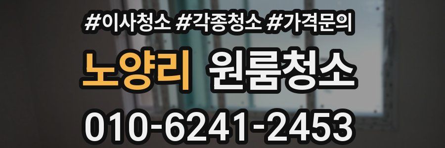 노양리 이사청소