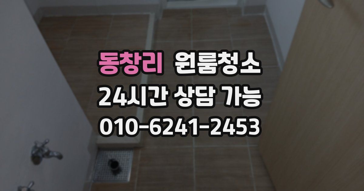 동창리 입주청소