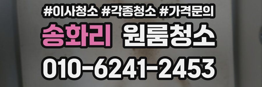 송화리 이사청소