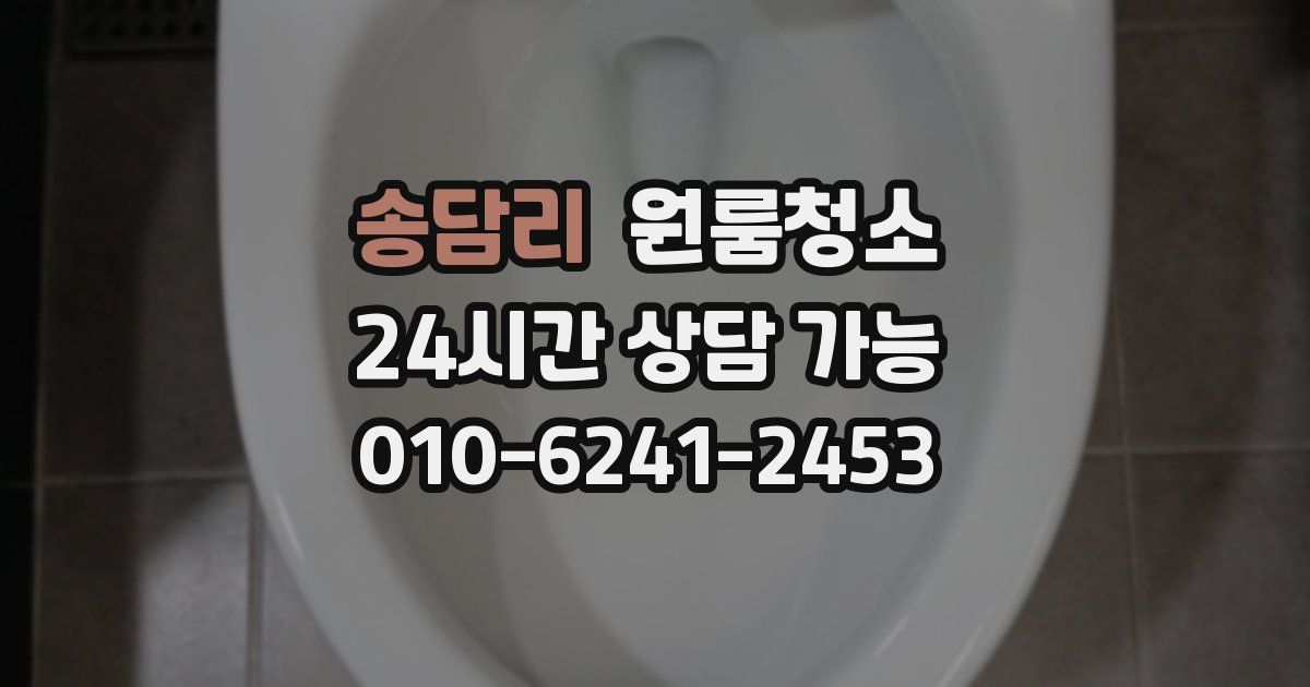 송담리 입주청소