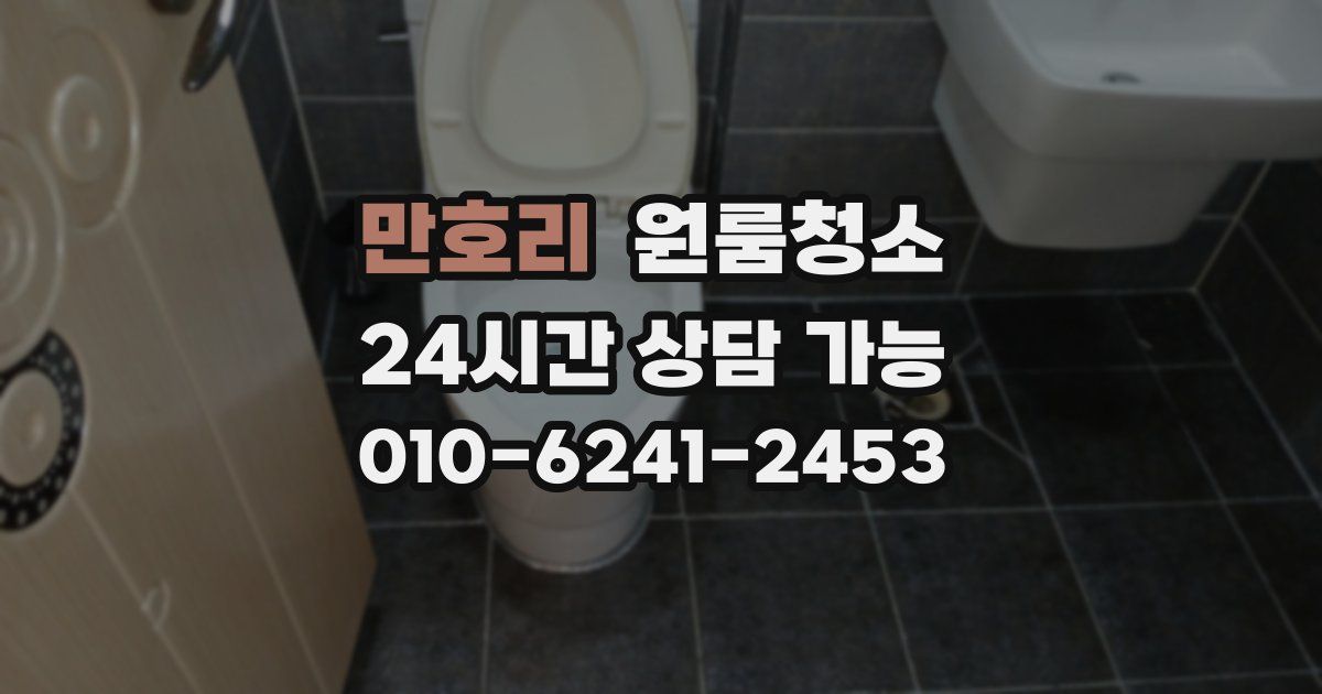 만호리 입주청소
