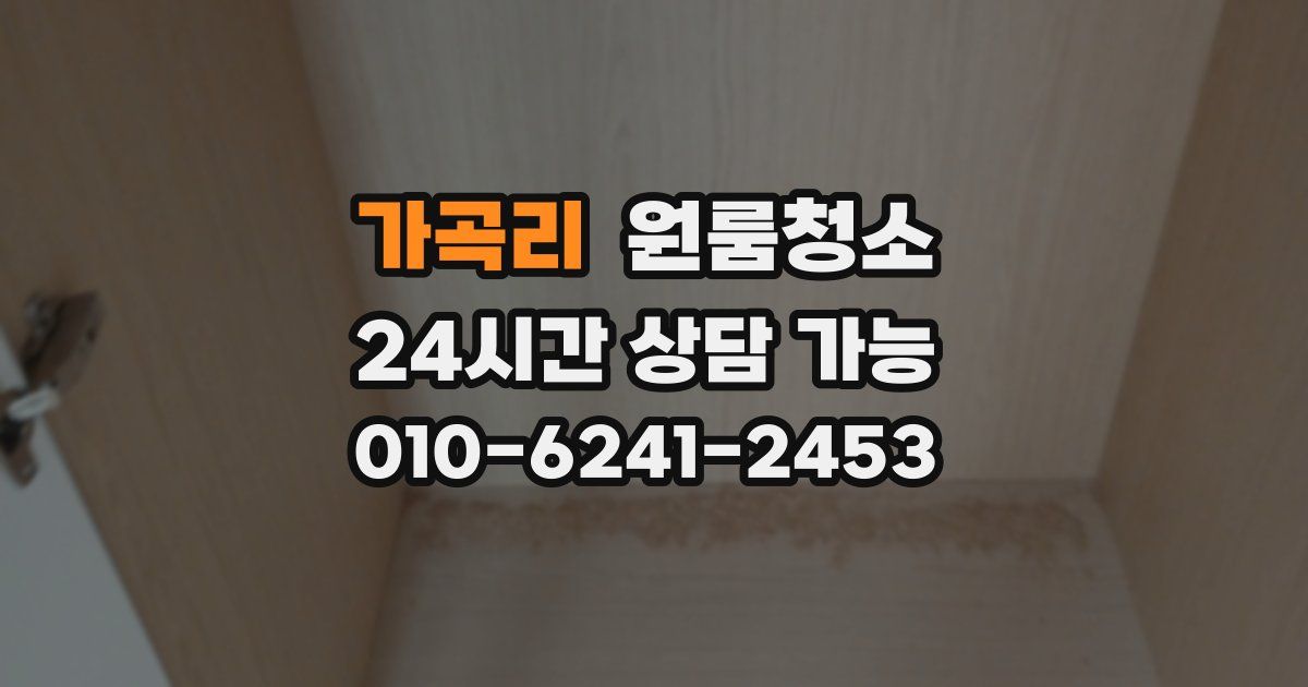 가곡리 입주청소