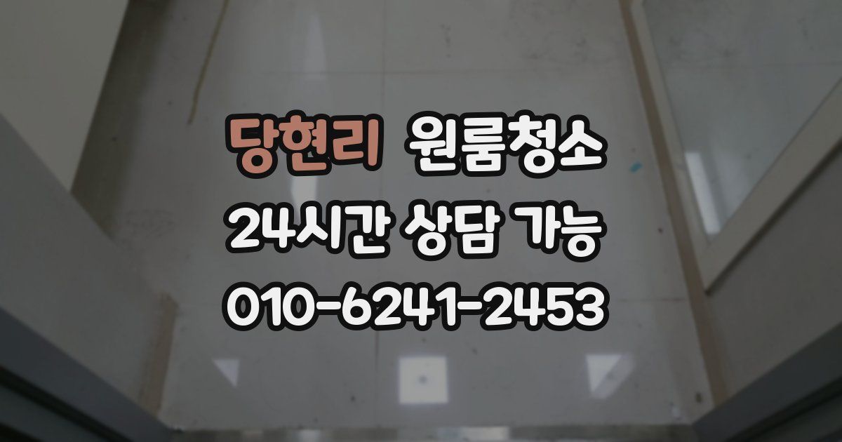 당현리 입주청소
