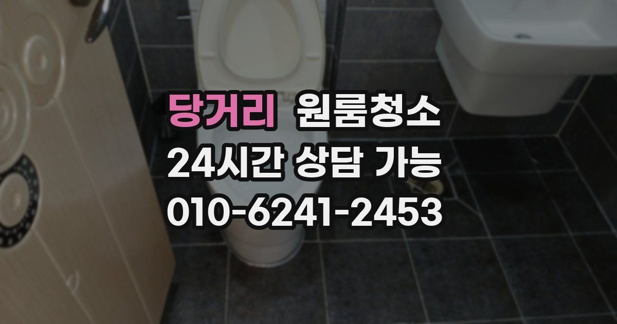 당거리 입주청소