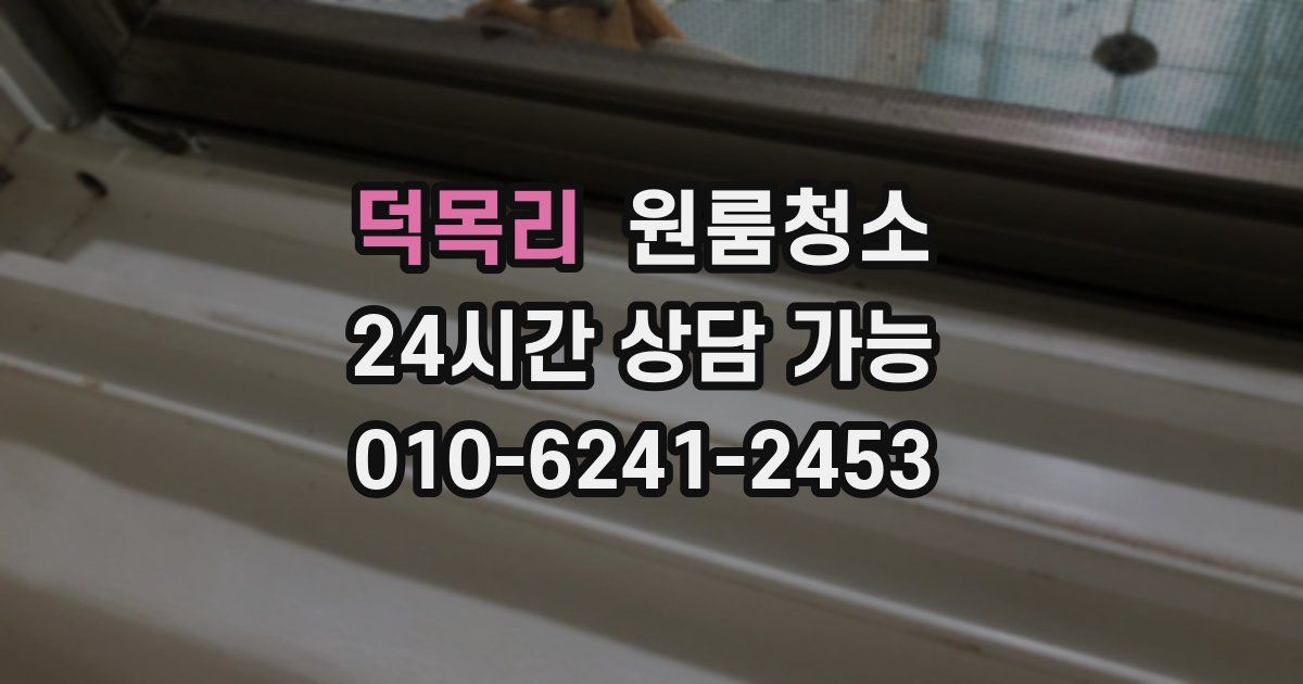 덕목리 입주청소