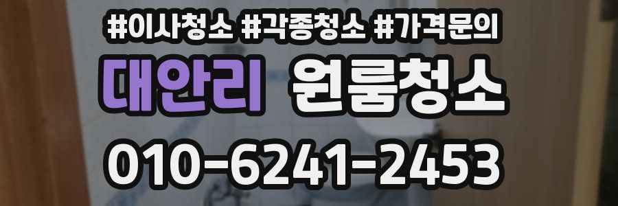 대안리 이사청소