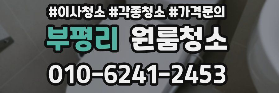 부평리 이사청소