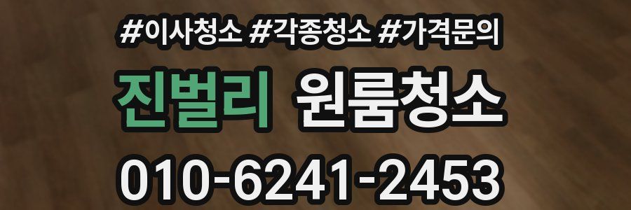 진벌리 이사청소